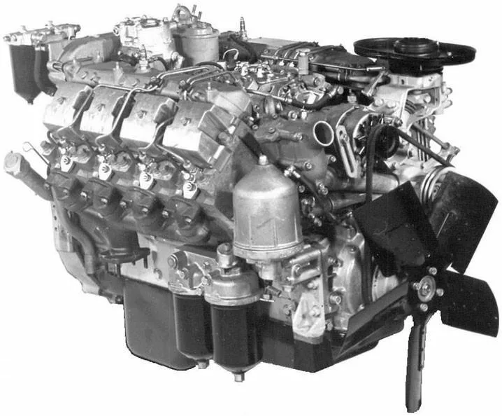 Двигатель 740.37-1000400-12