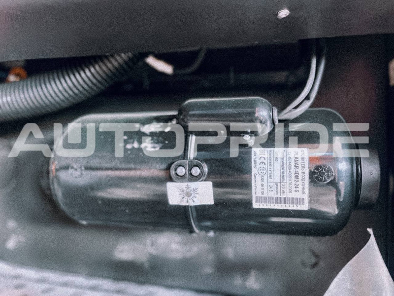 Установка автономного отопителя